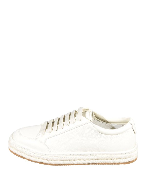 GIORGIO ARMANI: Chaussures de sport - Baskets - Blanc