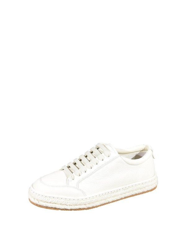 GIORGIO ARMANI: Chaussures de sport online - Baskets - Blanc
