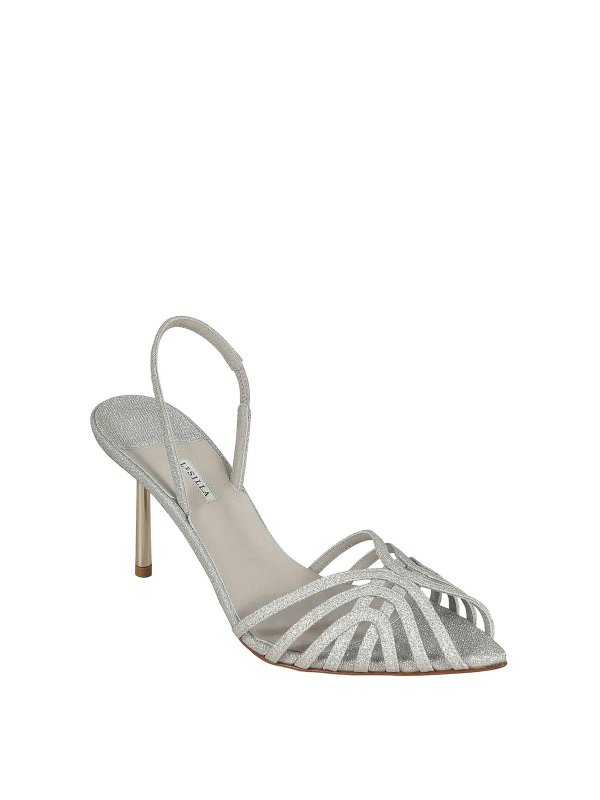 Le Silla: sandals online - Sandals Silver