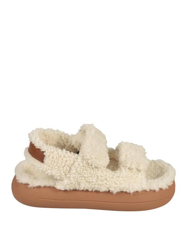 Moon Boot: boots - Sandals White