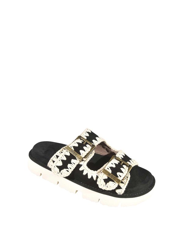 MOU: sandals online - Sandals Black