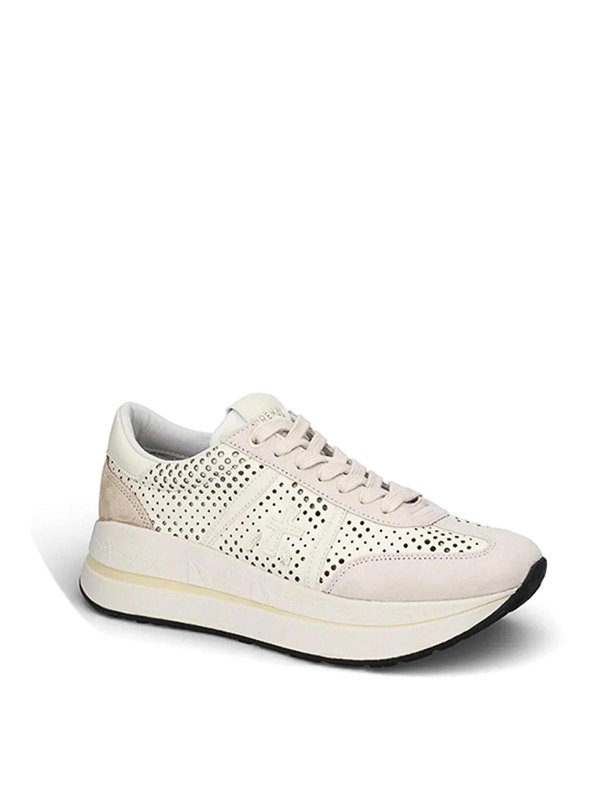 PREMIATA: Chaussures de sport - Baskets - Blanc