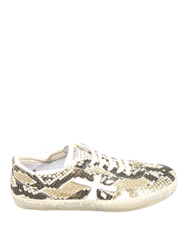 PREMIATA: Chaussures de sport - Baskets - Beige