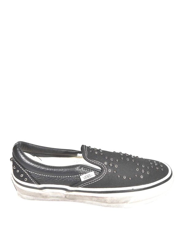 VANS: Chaussures de sport - Baskets - Gris Foncé