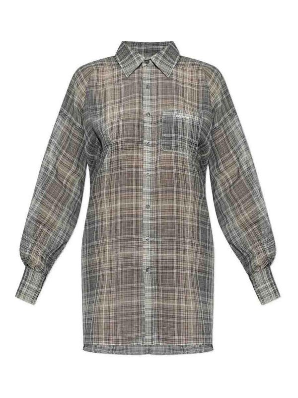 COPERNI: shirts - Zero Waste Checked Shirt