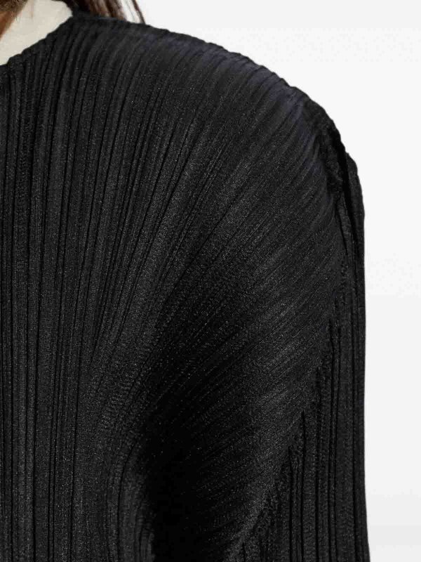 PLEATS PLEASE ISSEY MIYAKE: Cardigans online - Cardigan - Schwarz