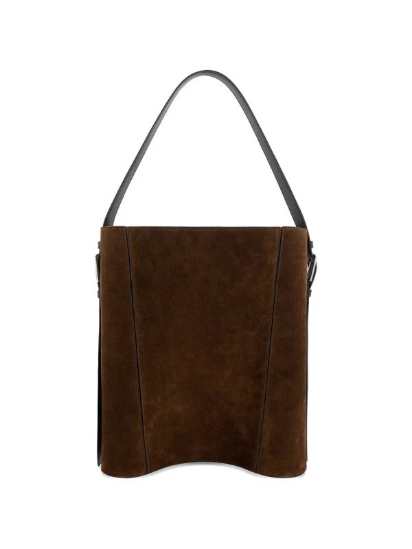 Suede Ergonomic Tote shop online: COPERNI