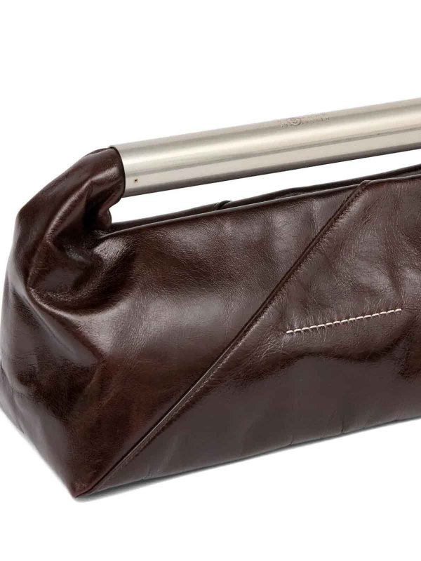 The Best Shops MM6 MAISON MARGIELA: トートバッグ - トートバッグ - ブラウン