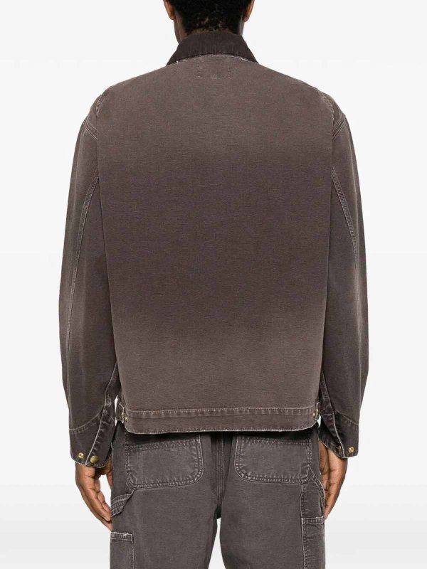 The Best Shops CARHARTT: デニムジャケット - デニムジャケット - ブラウン