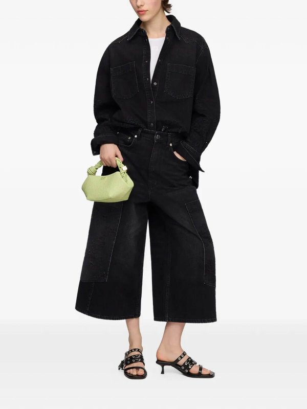 The Best Shops GANNI: Hemden - Hemd - Schwarz