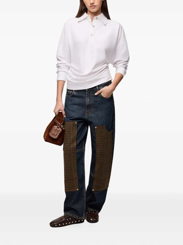 ポロシャツ - 白 shop online: GANNI