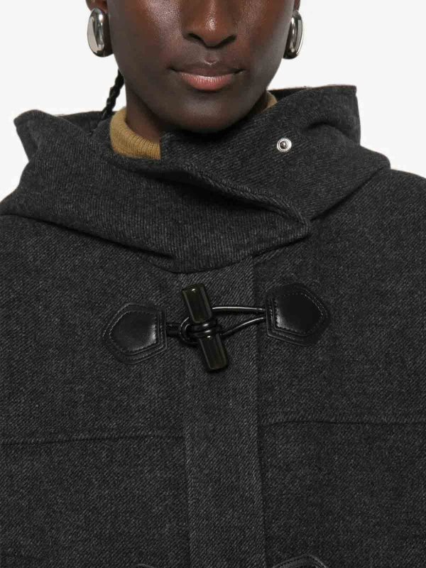 GANNI: Parkas online - Parka - Gris