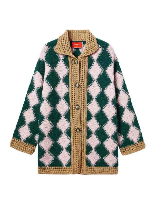 LA DOUBLEJ: Cardigans - Cardigan - Nude