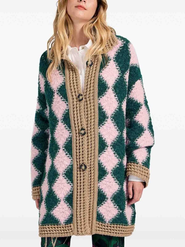 LA DOUBLEJ: Cardigans online - Cardigan - Nude