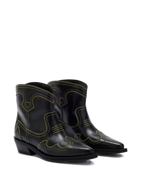 The Best Shops GANNI: Botas - Botas - Amarillo