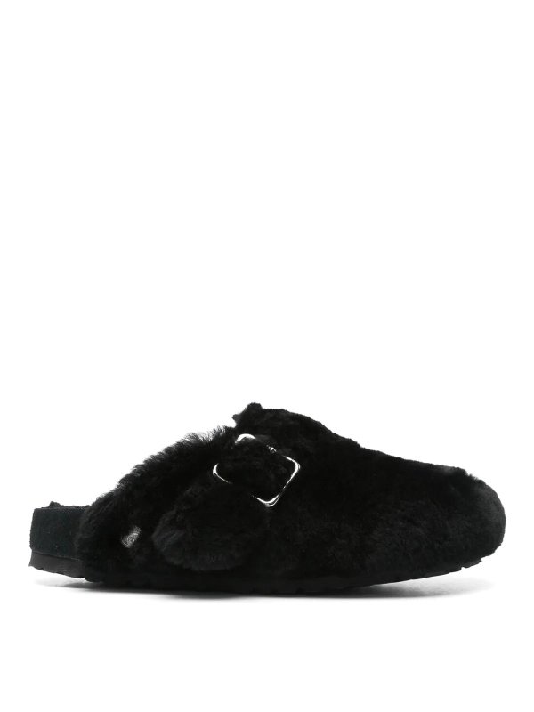 BIRKENSTOCK: サンダル - サンダル - 黒