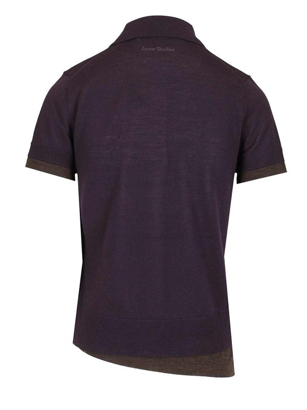 Acne Studios: Polos  online - Polo - Violet