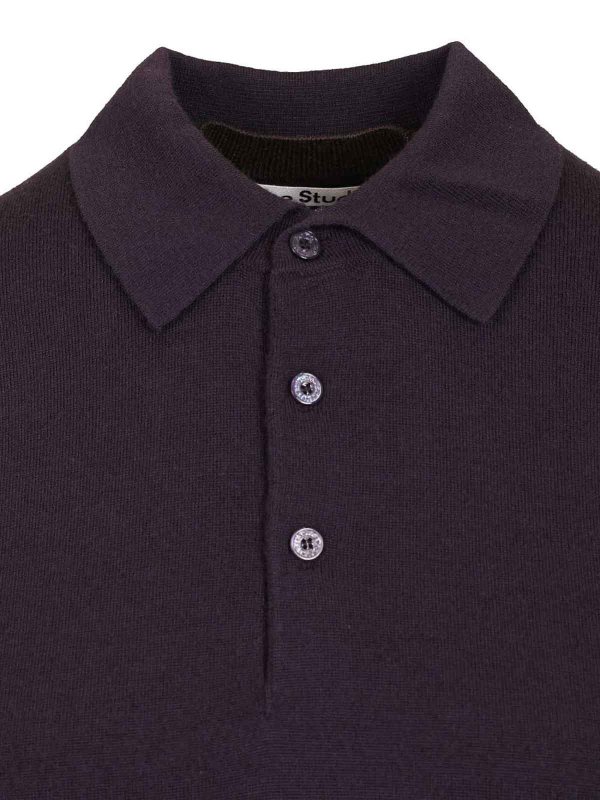 Polo - Violet shop online: Acne Studios