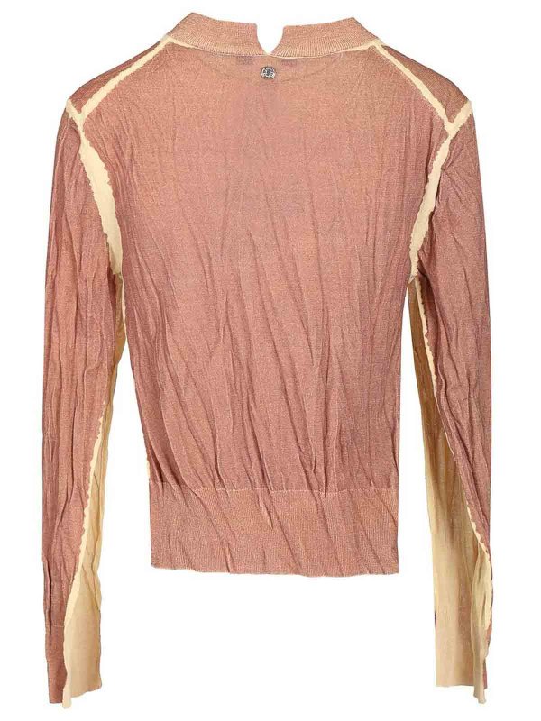 Acne Studios: Pull col rond online - Pull Col Rond - Rose