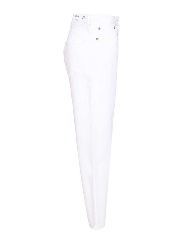 The Best Shops AGOLDE: jeans dritti, a sigaretta - Jeans ritagliati