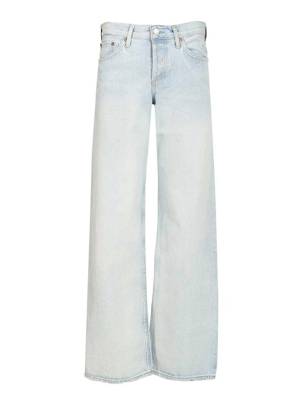 AGOLDE: Schlagjeans - Schlagjeans - Hellblau