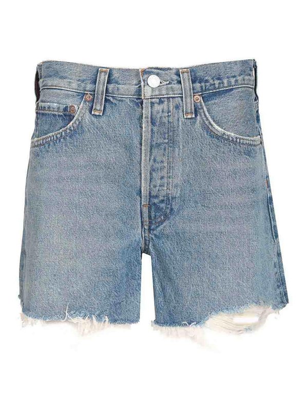 AGOLDE: pantaloni shorts - Parker lungo corto