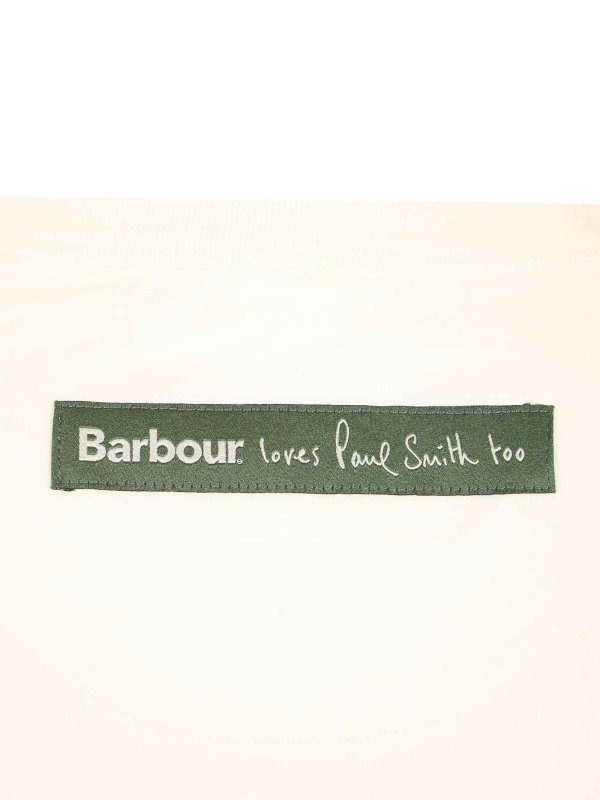 The Best Shops BARBOUR: Camiseta - Blanco