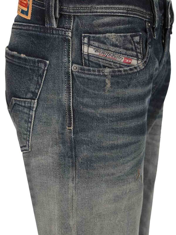 The Best Shops DIESEL: Jeans Rectos - Vaqueros Rectos - Azul