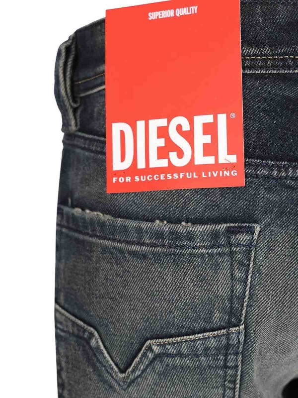 Vaqueros Rectos - Azul shop online: DIESEL