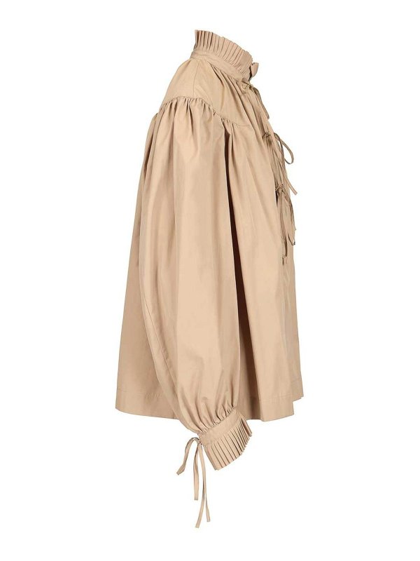 The Best Shops DRIES VAN NOTEN: Blusen - Bluse - Beige