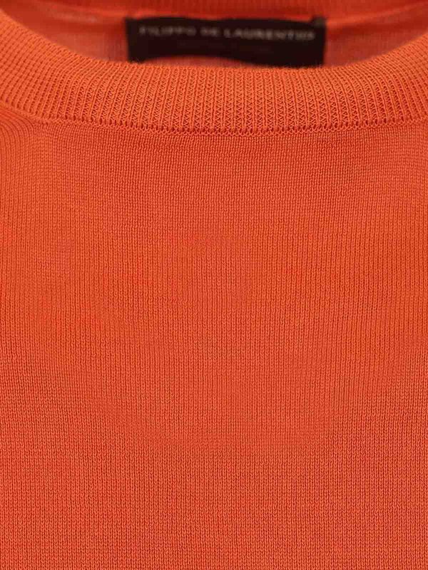 The Best Shops FILIPPO DE LAURENTIIS: クルーネック - クルーネック - オレンジ
