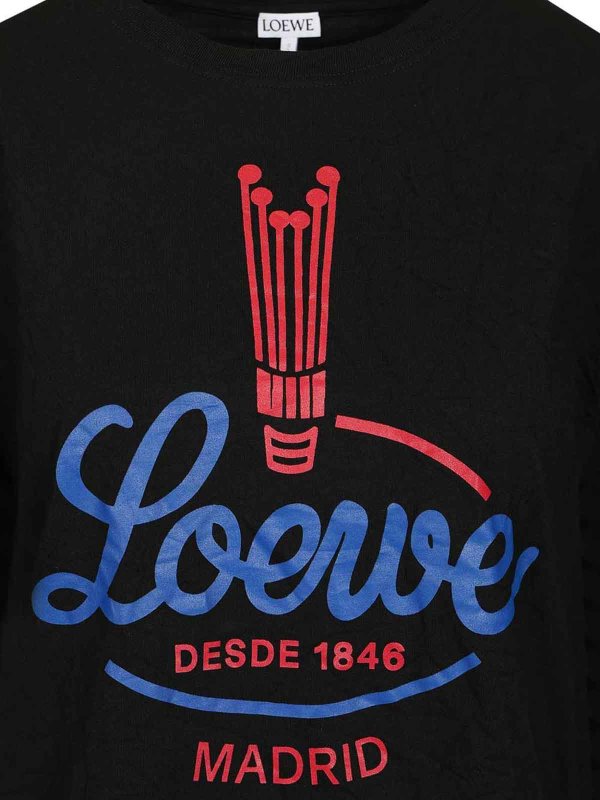 The Best Shops LOEWE: Camisetas - Camiseta - Negro