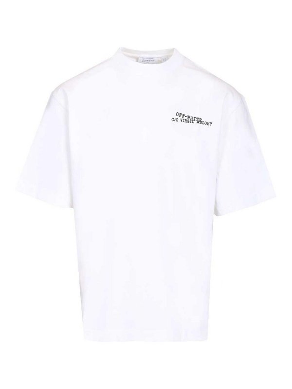 OFF-WHITE: Camisetas - Camiseta - Blanco