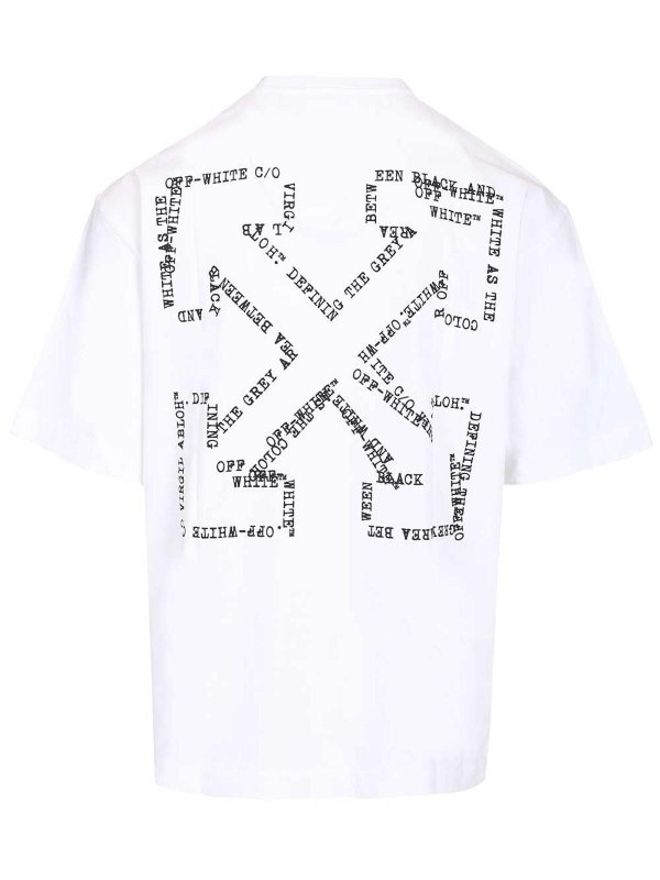 OFF-WHITE: Camisetas online - Camiseta - Blanco