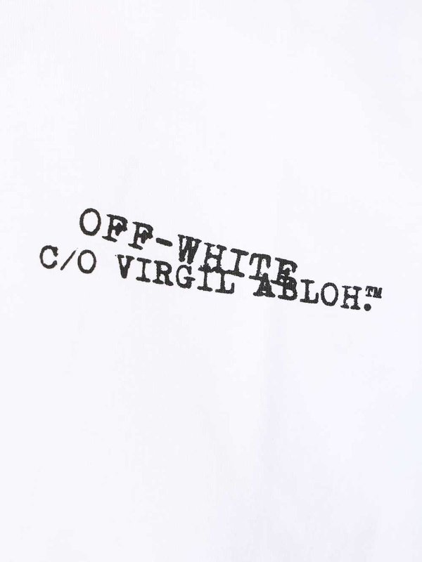 The Best Shops OFF-WHITE: Camisetas - Camiseta - Blanco