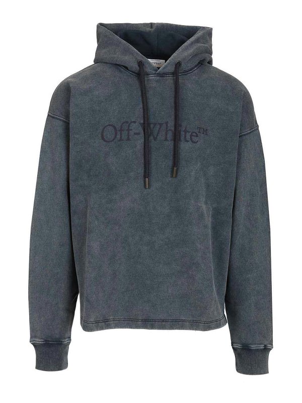 OFF-WHITE: Sweatshirts und Pullover - Sweatshirt - Blau