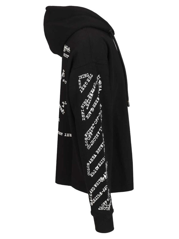 The Best Shops OFF-WHITE: Sudaderas y suéteres - Sudadera - Negro