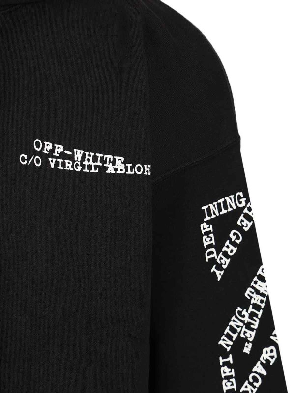 Sudadera - Negro shop online: OFF-WHITE