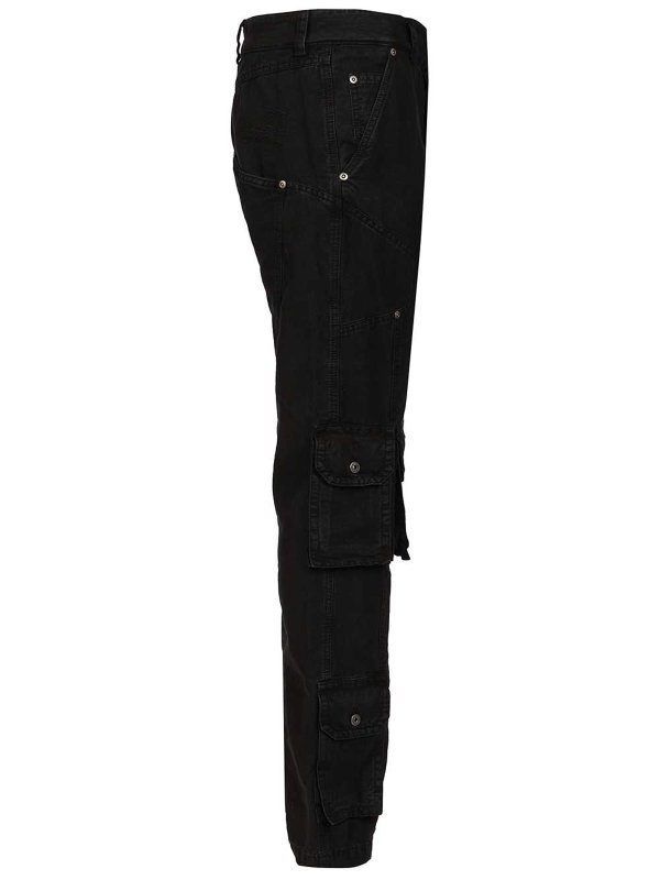 The Best Shops OFF-WHITE: pantaloni casual - Jeans cargo multitasche