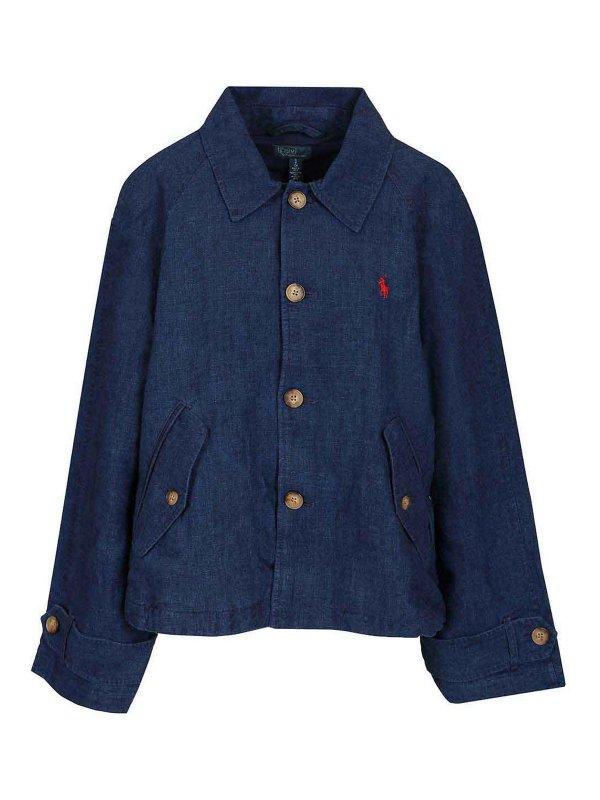 POLO RALPH LAUREN: ポロシャツ - ポロシャツ - ブルー