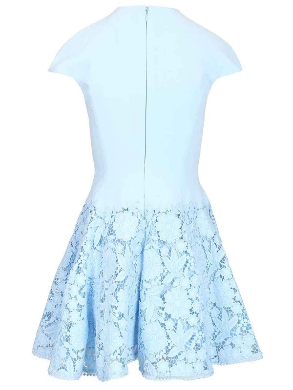 Self Portrait: Robes courtes online - Robe Courte - Bleu Clair