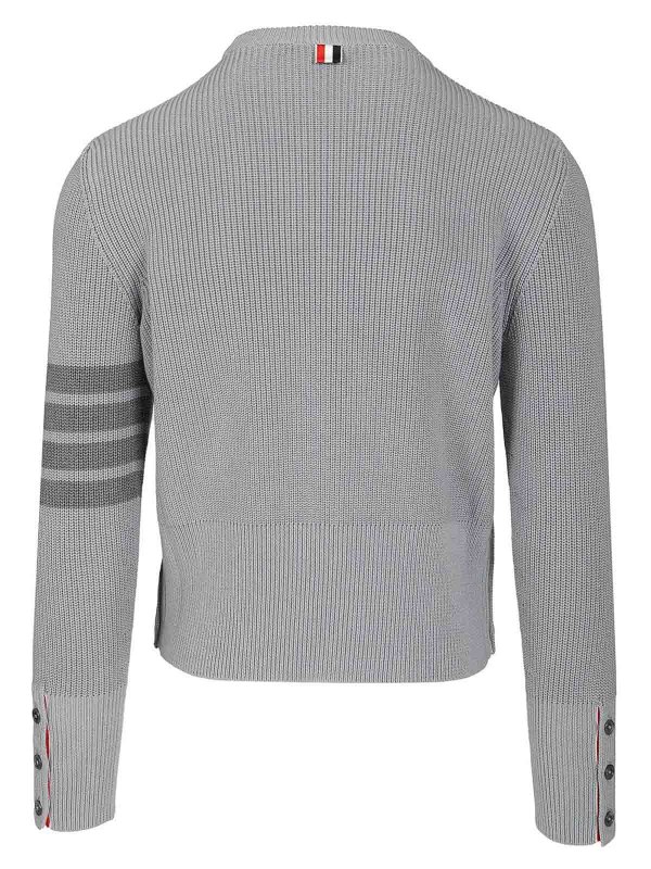 THOM BROWNE: crew necks online - Cotton Sweater