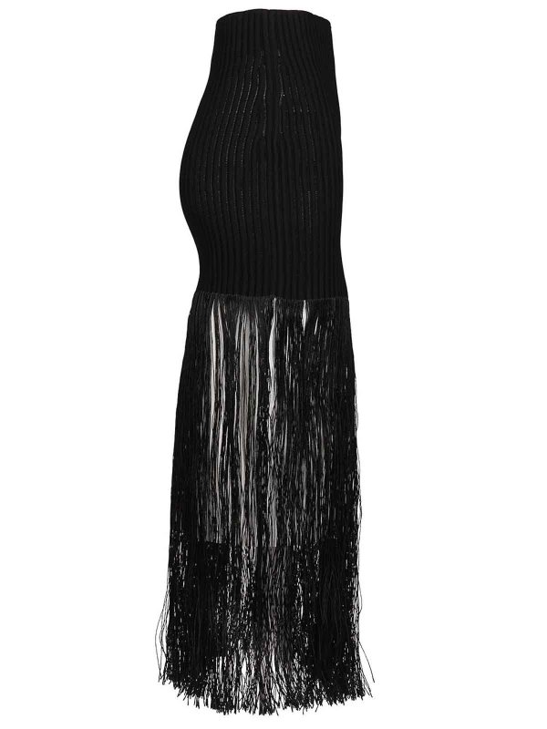 The Best Shops Alaïa: Faldas largas - Falda Larga - Negro