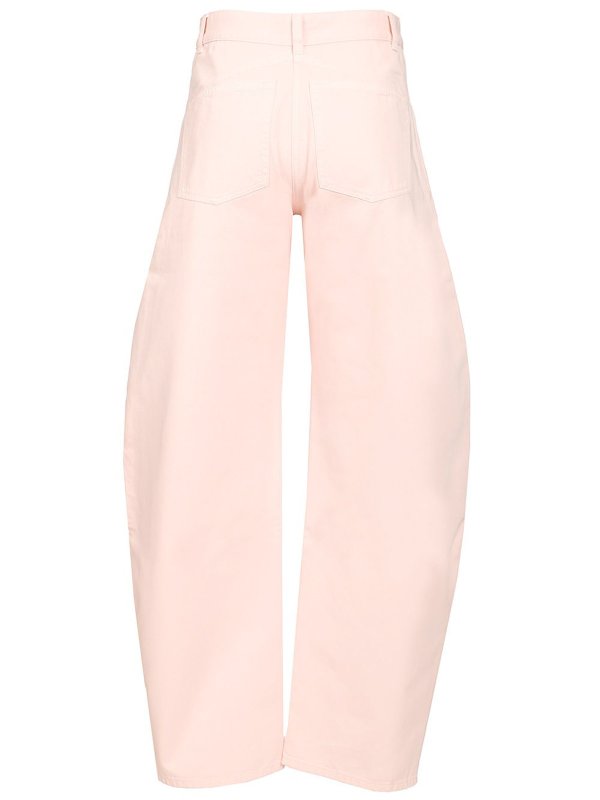 Alaïa: ベルボトムジーンズ online - フレアジーンズ - ピンク