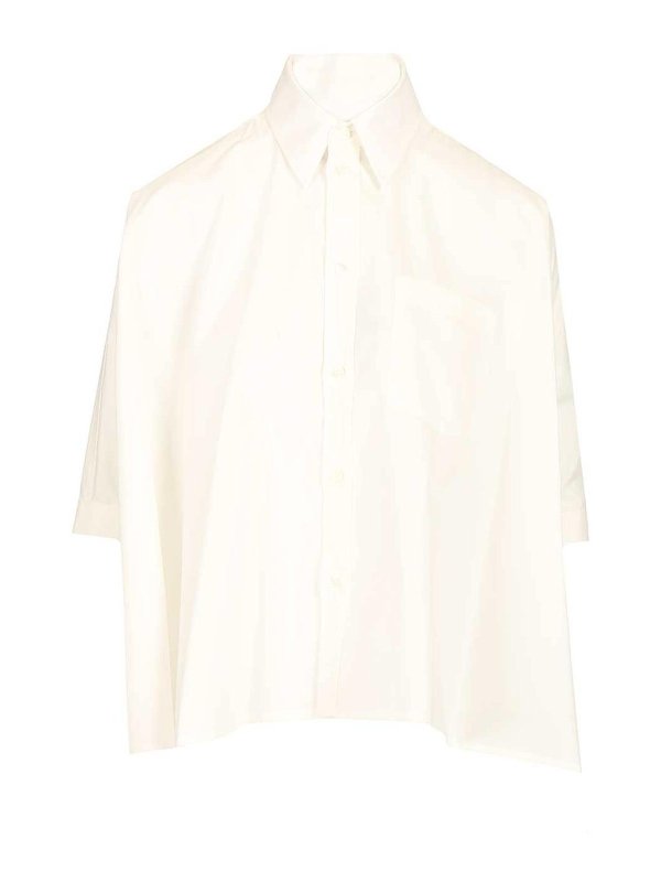 MM6 MAISON MARGIELA: シャツ - シャツ - 白