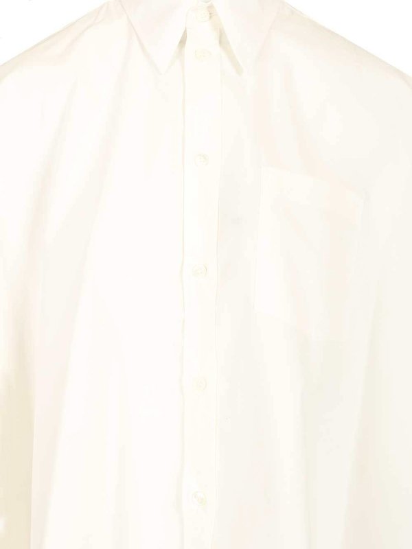 シャツ - 白 shop online: MM6 MAISON MARGIELA
