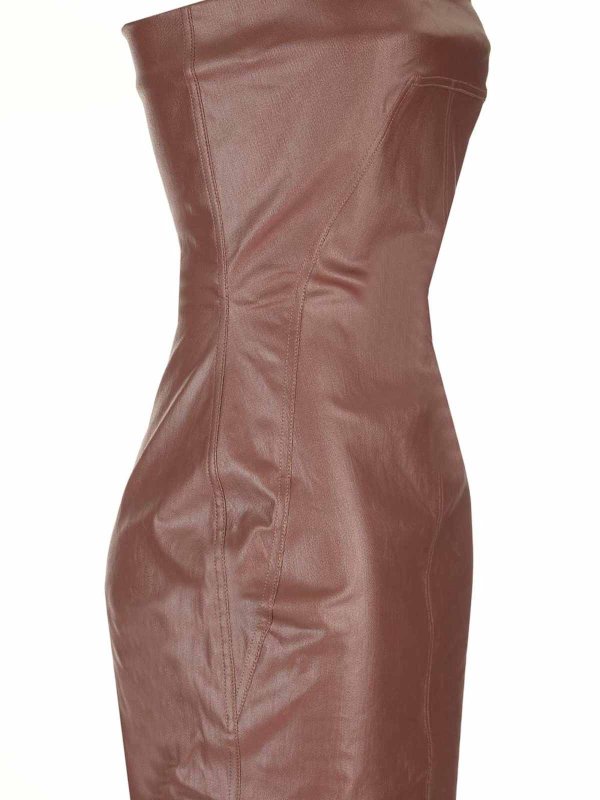 マキシドレス - ブラウン shop online: RICK OWENS