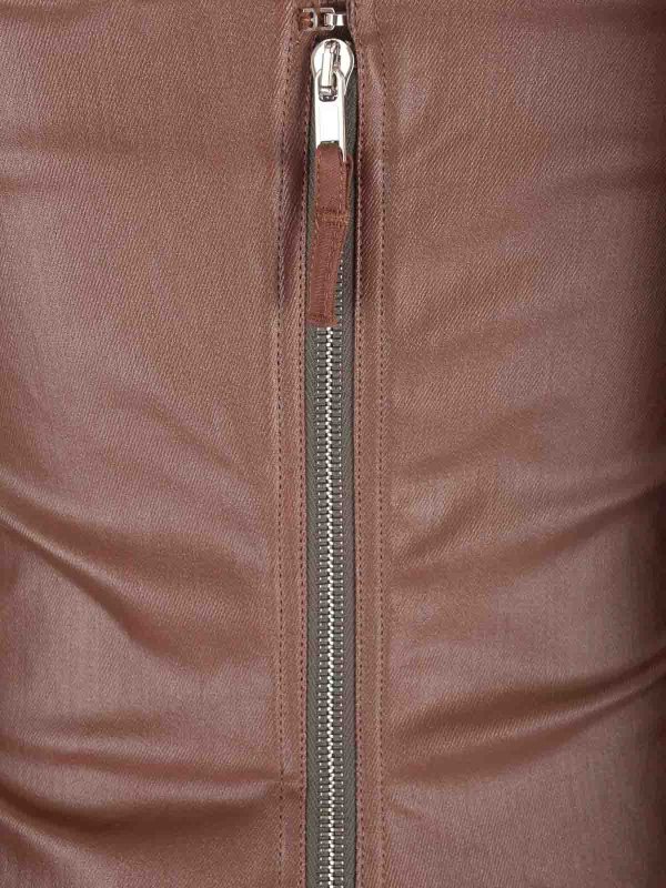 RICK OWENS buy online マキシドレス - ブラウン