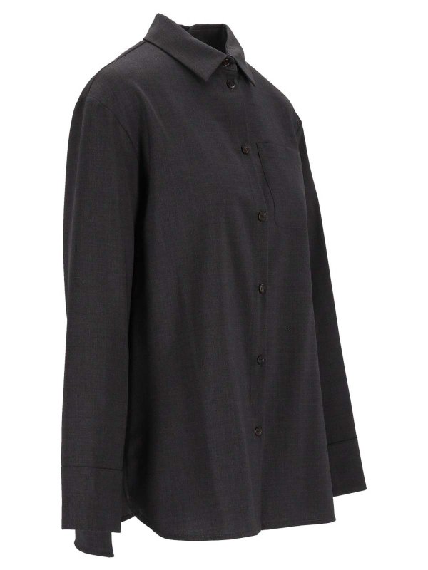 The Best Shops S MAX MARA: シャツ - シャツ - グレー