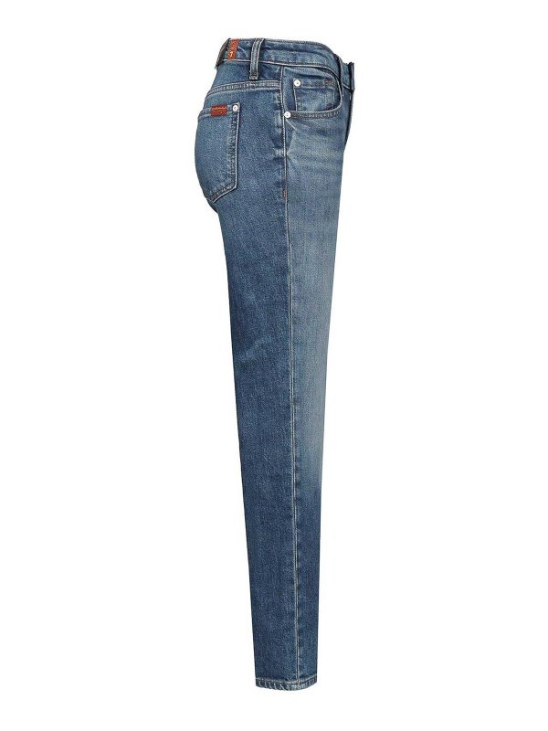 The Best Shops 7 FOR ALL MANKIND: スキニージーンズ - スキニージーンズ - ブルー